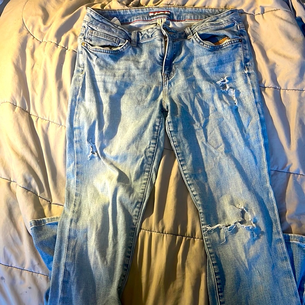 tommy hilfiger straight cut jeans